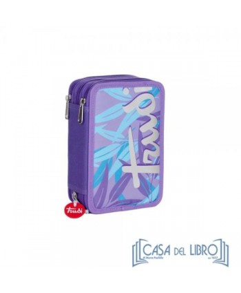 ASTUCCIO 3ZIP TRUDI VIOLA...