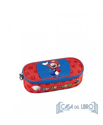 ASTUCCIO 3 ZIP SUPER MARIO BROSS ROSSO